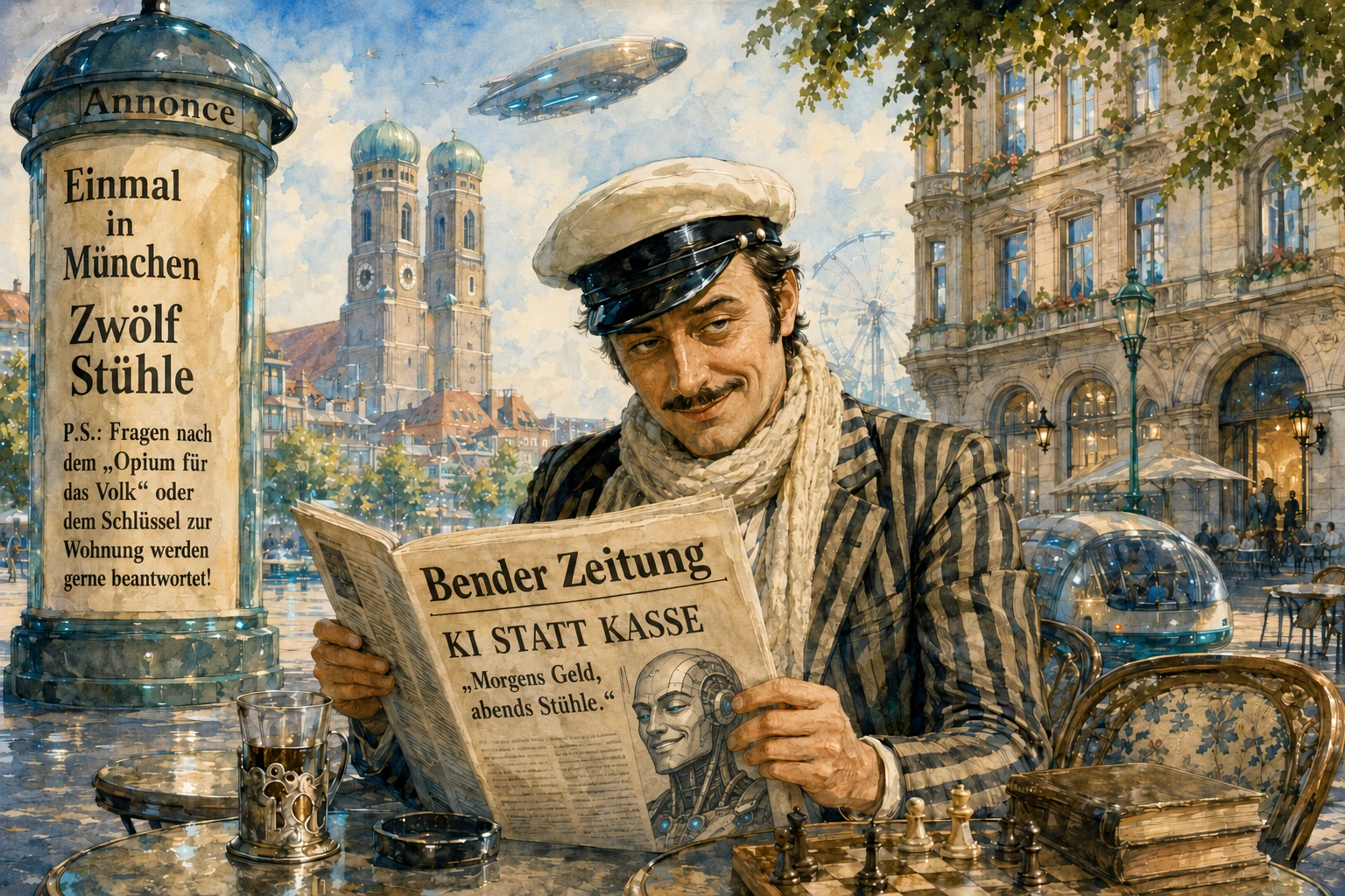 Abenteuerliche Bootsfahrt