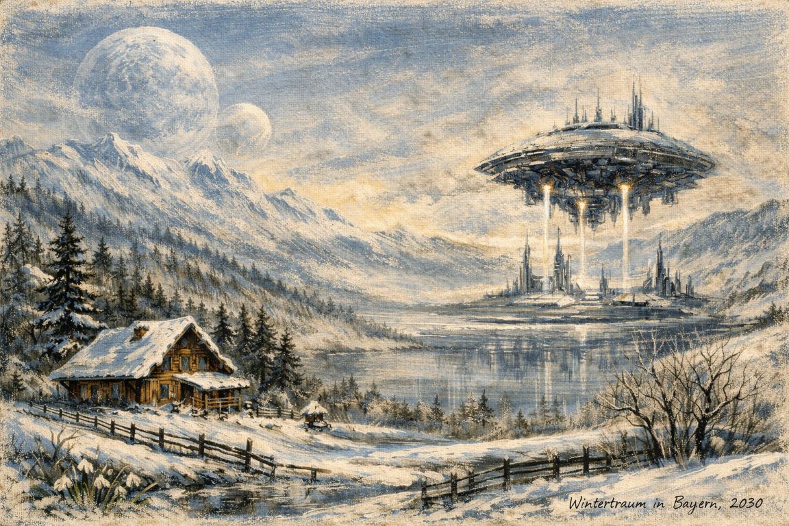 Wintertraum in Bayern